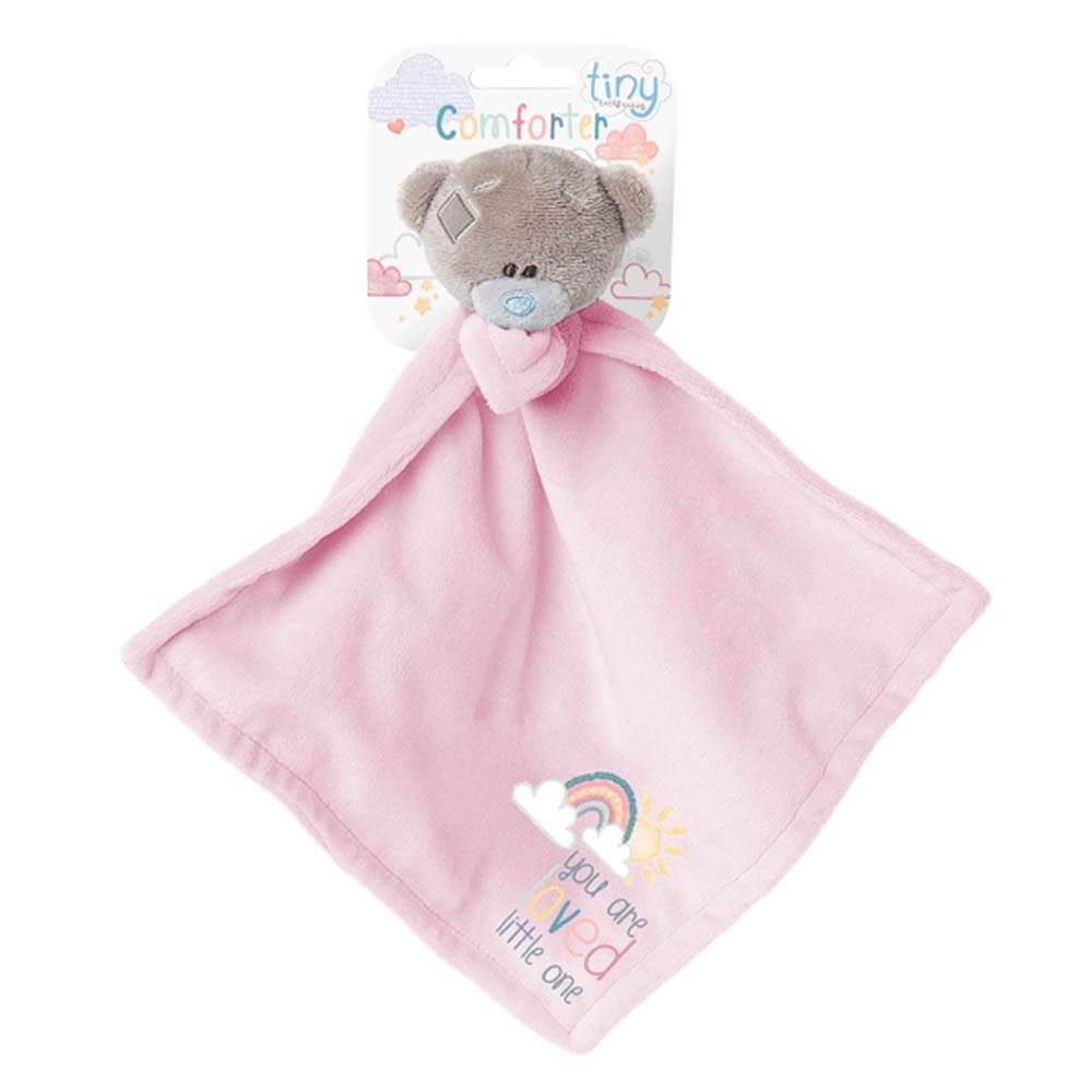 Tatty cheap teddy comforter