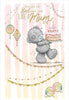 Bear Carrying Cake Like A Mum To Me Birthday Card