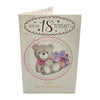 Age 18 Female Cute Teddy with Gift Design Birthday Card