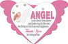 ANGEL FROM ABOVE Angel Heart Design Plaque