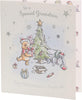 Cute Tree Design Disney Winnie the Pooh Grandson Christmas Card