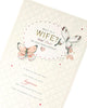 Sentimental Message Inside Wedding Day Wife Anniversary Card