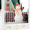 Snowman Design 3D Pop Up Paper Wonder Christmas Card