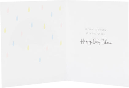 Umbrella Design Baby Shower Card