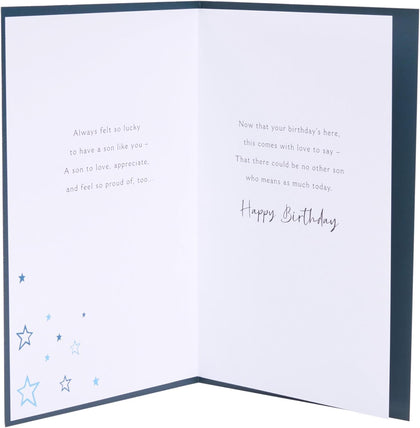 Special Design Son Birthday Card