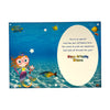 To Granddaughter Trendy Pops Mermaid Princess Design Birthday Card