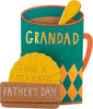 3D Tea and Biscuit Design Grandad Father's Day Card