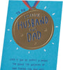 Gold Medal Design for Husband Father's Day Card