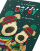 Boofles with Woolen Hats Daddy Christmas Card