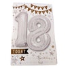 18 Today Balloon Boutique Greeting Card