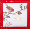 Traditional Robin Designs Pack of 16 Charity Christmas Card