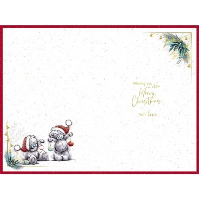 Bears With Box Of Decorations Special Friends Christmas Card