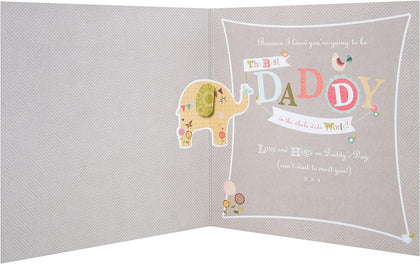 Daddy Father's Day Card 'from The Bump'