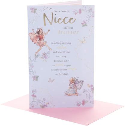 Fairies Design Niece Birthday Card