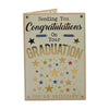 On Your Graduation Stars Design Congratulations Card