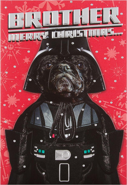 Brother Star Wars Christmas Card 