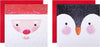 Cute Santa and Penguin Design Pack of 16 Charity Christmas Cards