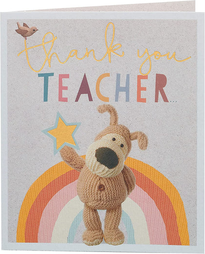 Boofle Cute Design Thank You Teacher Card