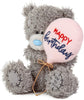 Me to You Tatty Teddy Official Collection 10cm Happy Birthday Bear Holding Balloon