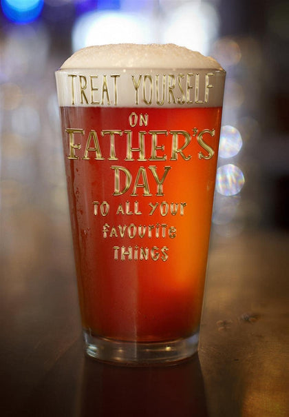 Treat Yourself to All Your Favourite Things Father's Day Card