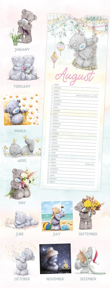 Me to You Tatty Teddy 2025 Classic Slim Calendar