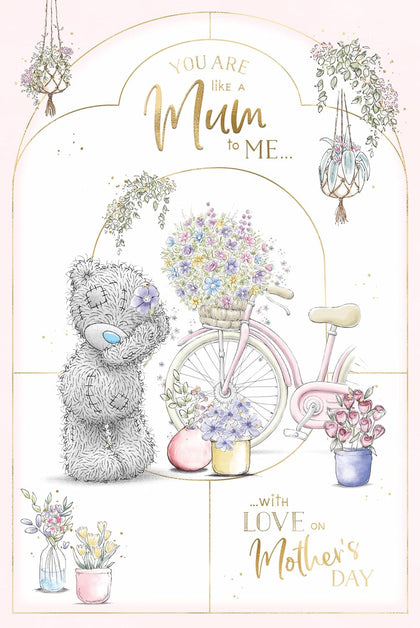 Bear With Bicycle You're Like A Mum Mother's Day Card