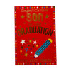 Son On Your Graduation Multi Stars Design Congratulations Card