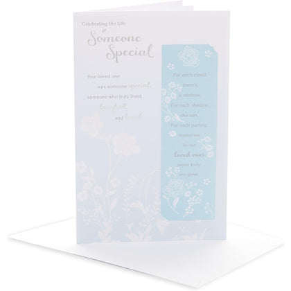 Celebrating the Life of Someone Special Design Sympathy Card