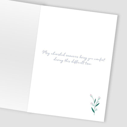 On The Loss Of Your Mum Sympathy Card