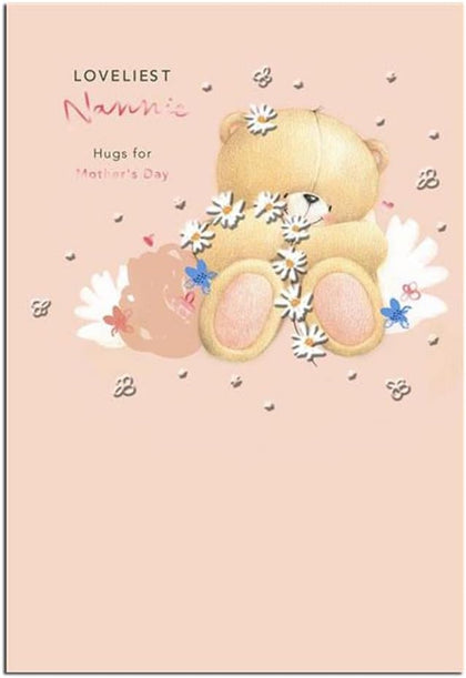 Forever Friends Loveliest Nannie Mother's Day Card