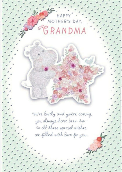 Hippo Design Po & Birdie Grandma Mother's Day Card