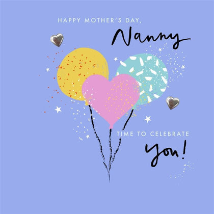 Time to Celebrate Nanny Mother's Day Card