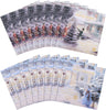 Thomas Kinkade Illustrated 2 Designs Pack of 16 Boxed Charity Christmas Cards