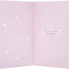 Forever Friends Pink Design Baby Girl Birth Congratulations Card