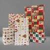 10 Sheet of Mix Designer' Soft touch Foiled Christmas Giftwrap