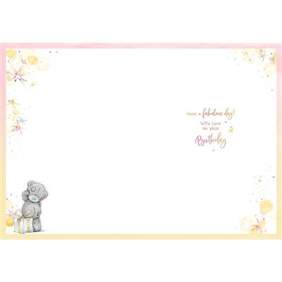 Bear Carrying Gifts 60th Birthday Card