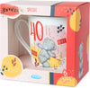 Me To You Bear 40th Birthday Boxed Mug Ceramic