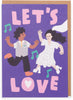 Kindred Let's Love Wedding Card