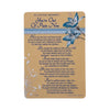 In Loving Memory You're Out Of Pain Now Keepsake Graveside Card