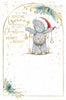 Bear Holding Bells Granny Christmas Card