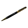 Best Teacher Captioned Gold Leaf Ballpoint Gift Pen