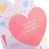 Contemporary 3D Heart Design Heart Of Our Family Mother's Day Card