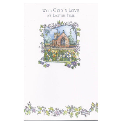 With God's love at Easter Time Card 