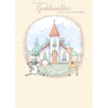 Church, Animals and Sentiment Verse Special Goddaughter Christening Congratulations Card