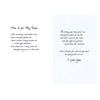 This Is For You Dad Sentimental Verses Keepsake Greeting Card