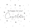 Hand-Finished Engagement Congratulations Greeting Card