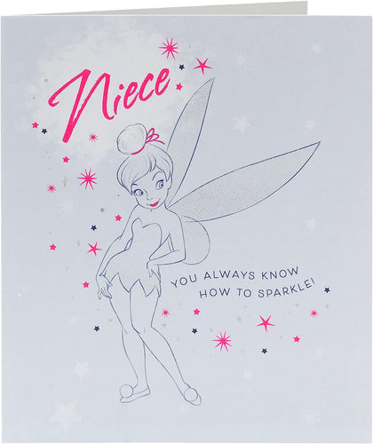 Disney Tinker Bell Niece Birthday Card