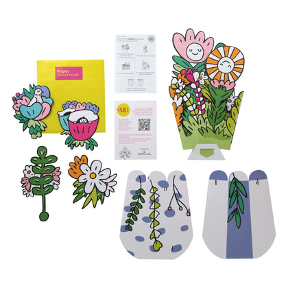 Magical Botanicals Letterbox Flowers 3D Pop Up Cute Paper Gift Card