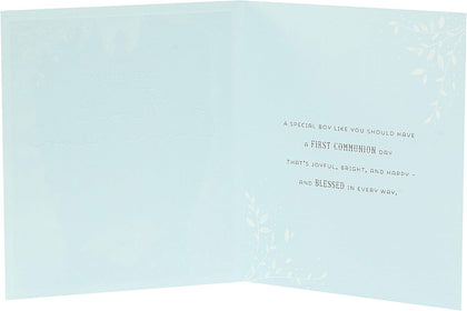 First Communion Congratulations Religious Card