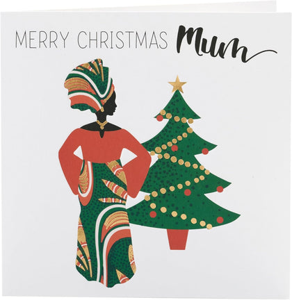 Kindred x Afrotouch Mum Christmas Card